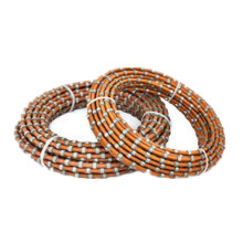 Made in china 2.2mm 4mm concrete smooth cutting diamond rope saw